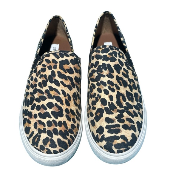Steve Madden Women's Safary Slip-on Sneakers Leopard - Picture 3 of 6